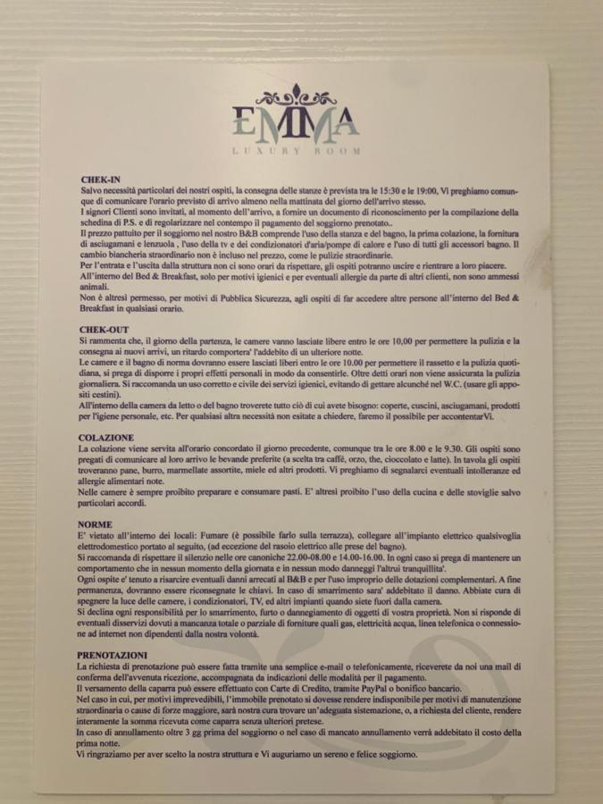 Emma Luxury Room Sorrento Esterno foto